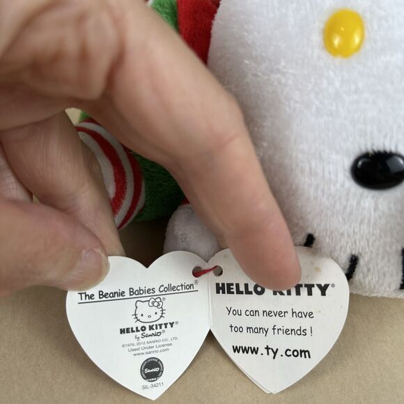 Lot‎ Of 3 Ty Beanie Babies Collection Hello Kitty 6” 2012-2013 With Tags EUC - Picture 4 of 16